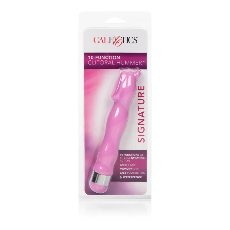 10 Functional Clitoral Hummer - Pink