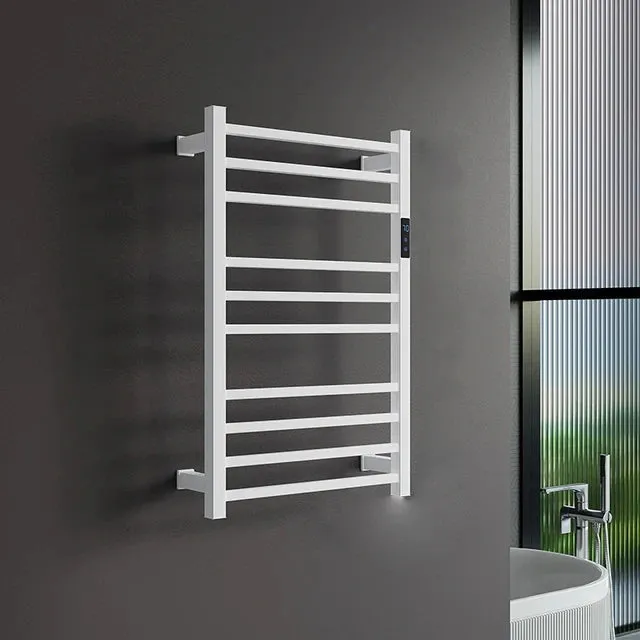 110V Electric Heated Towel Rail Stainless Steel Smart Heated Towel Rail