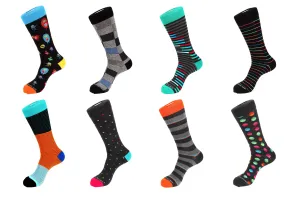 8 Pair Combo Pack Socks