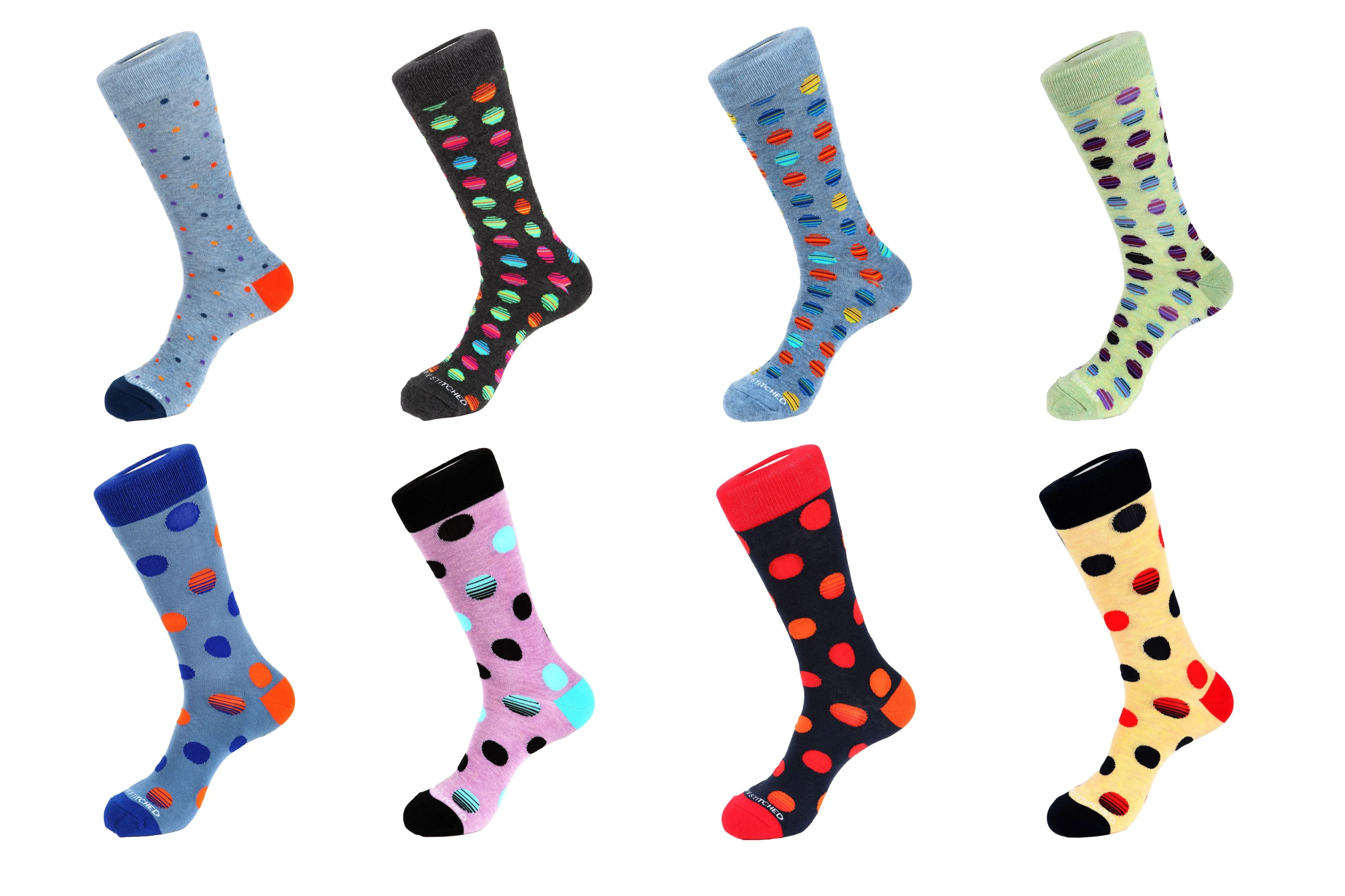 8 Pair Combo Pack Socks