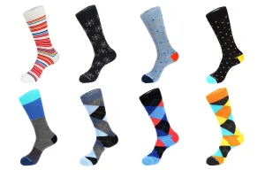 8 Pair Combo Pack Socks