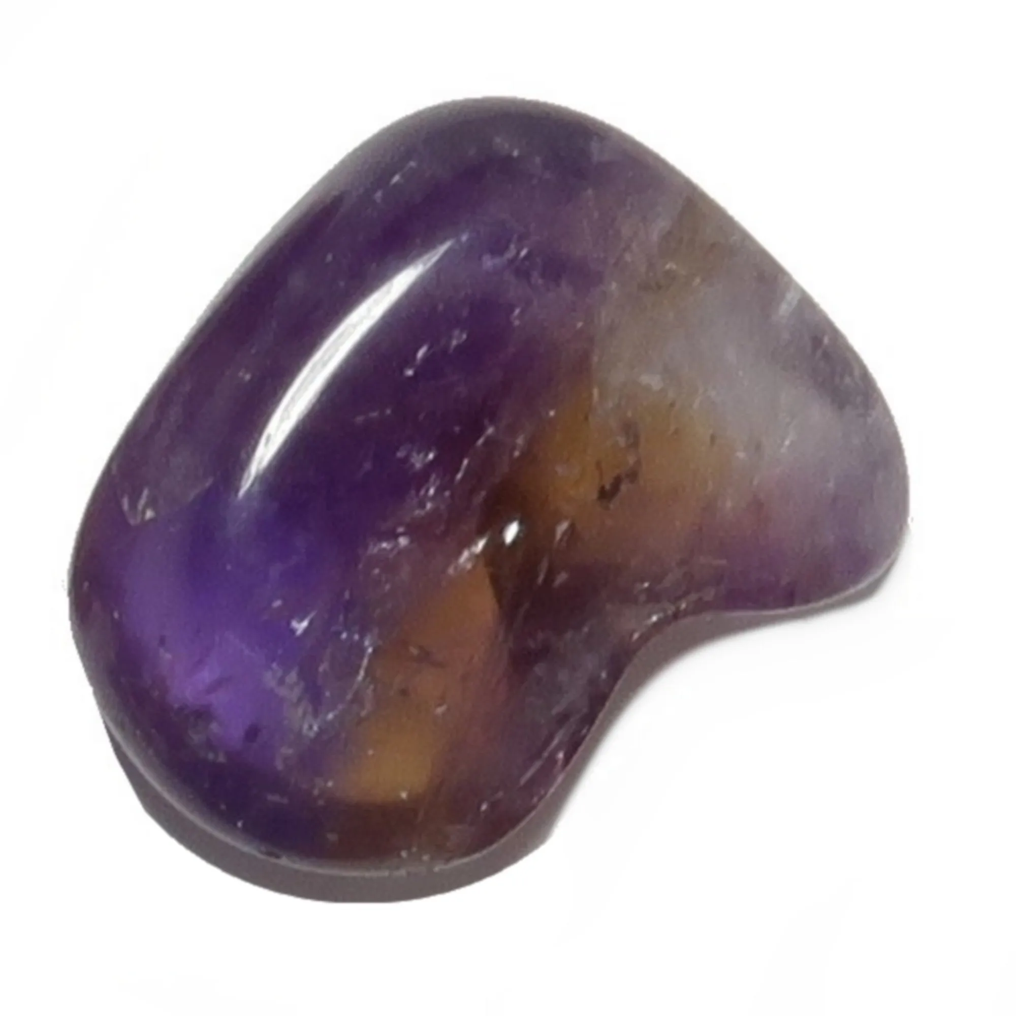 Ametrine Tumbled Stone Citrine Amethyst