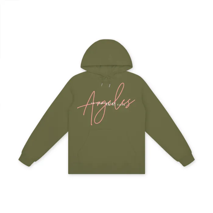 Angeles Script 100% Cotton Hoodie