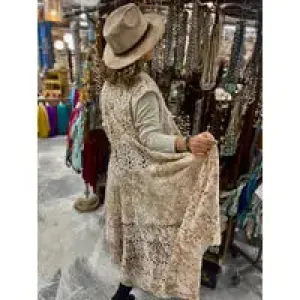 Antique Lace Duster