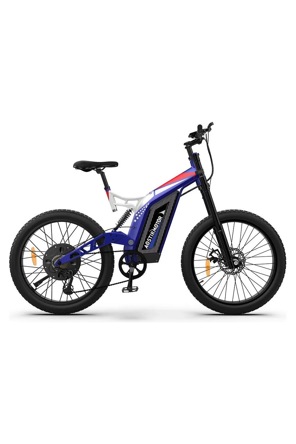 Aostirmotor S17-1500W 48V/20Ah 1500W Fat Tire Electric Mountain Bike