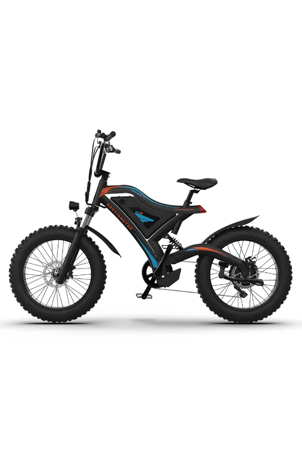 Aostirmotor S18-MINI 48V/15Ah 500W Mini Fat Tire Electric Mountain Bike