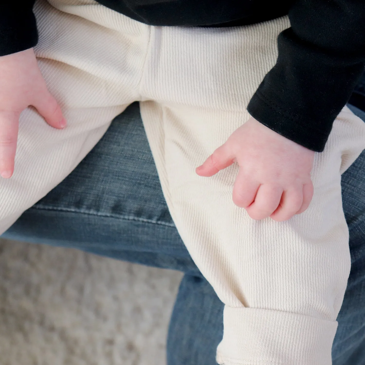 Baby Solid-Colored Soft Lounge Pants