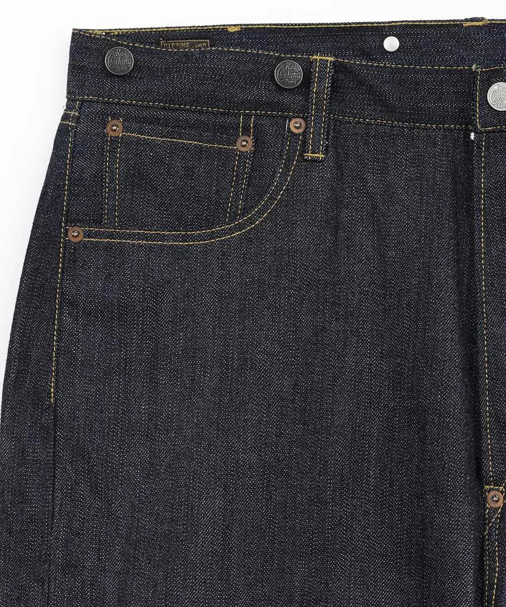 Belafonte Ragtime Clothing, 1936 Buckle Back Denim, Indigo