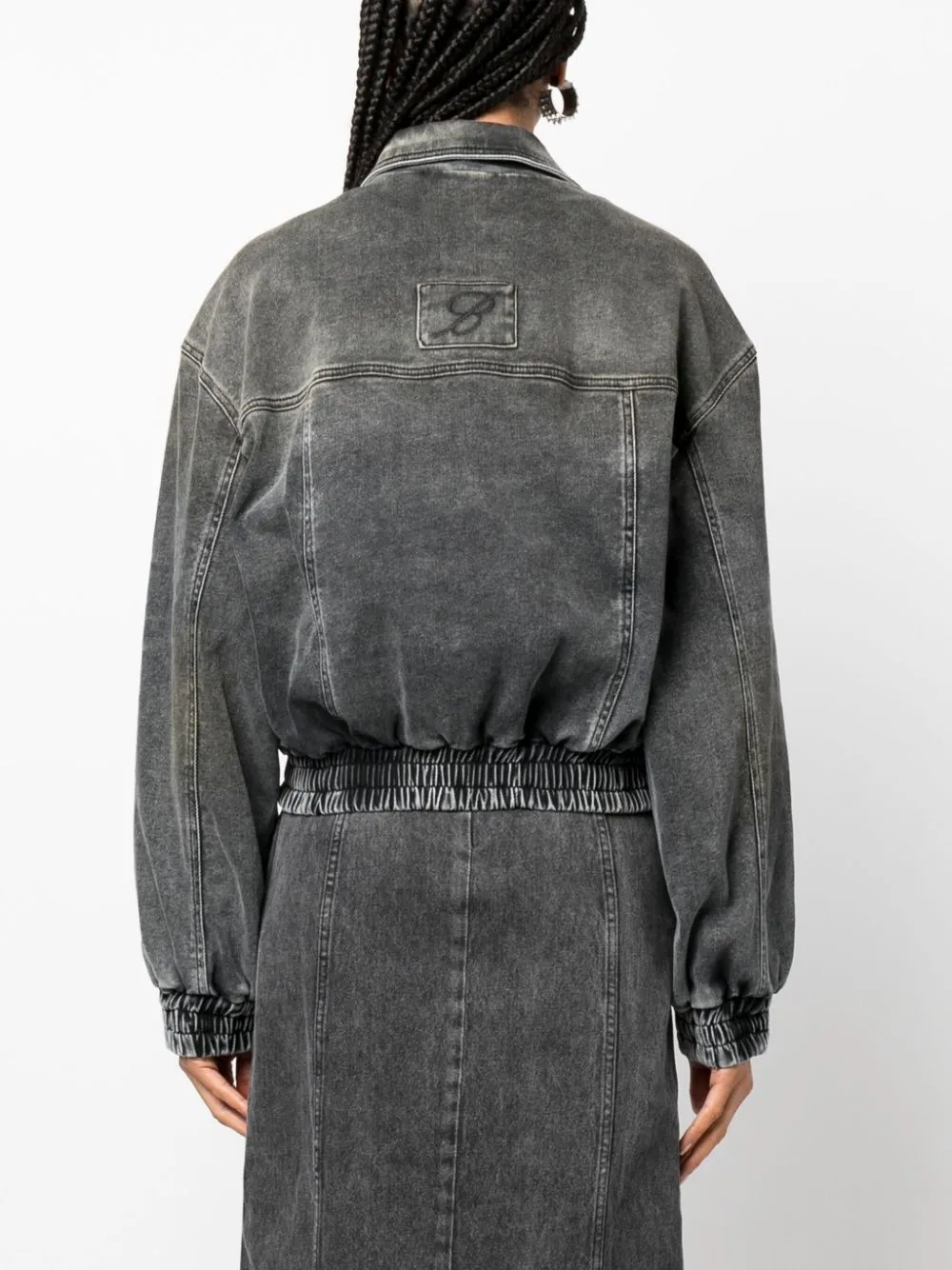 Blumarine Coats Grey