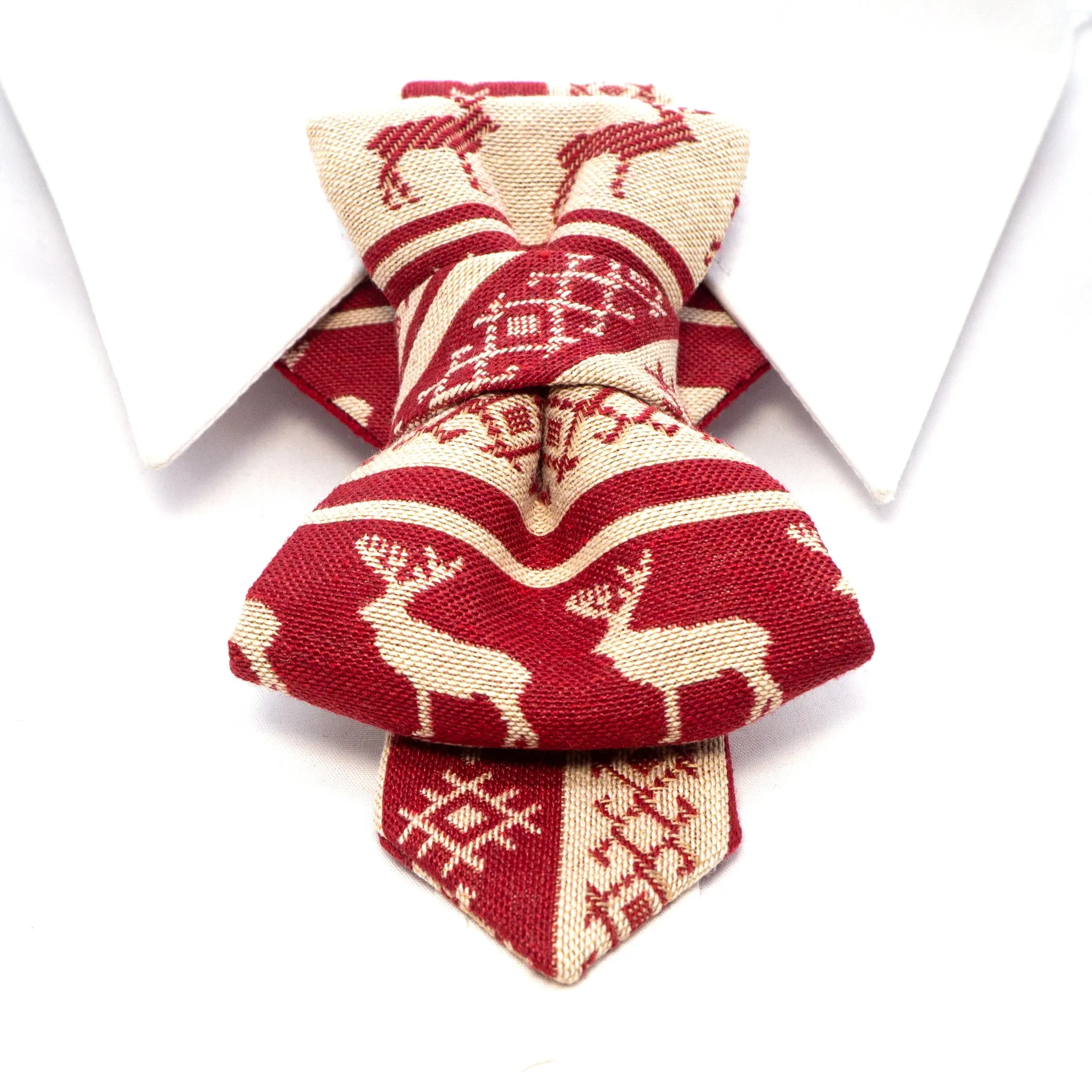 BOW TIE "NINE-HORNED DEER"