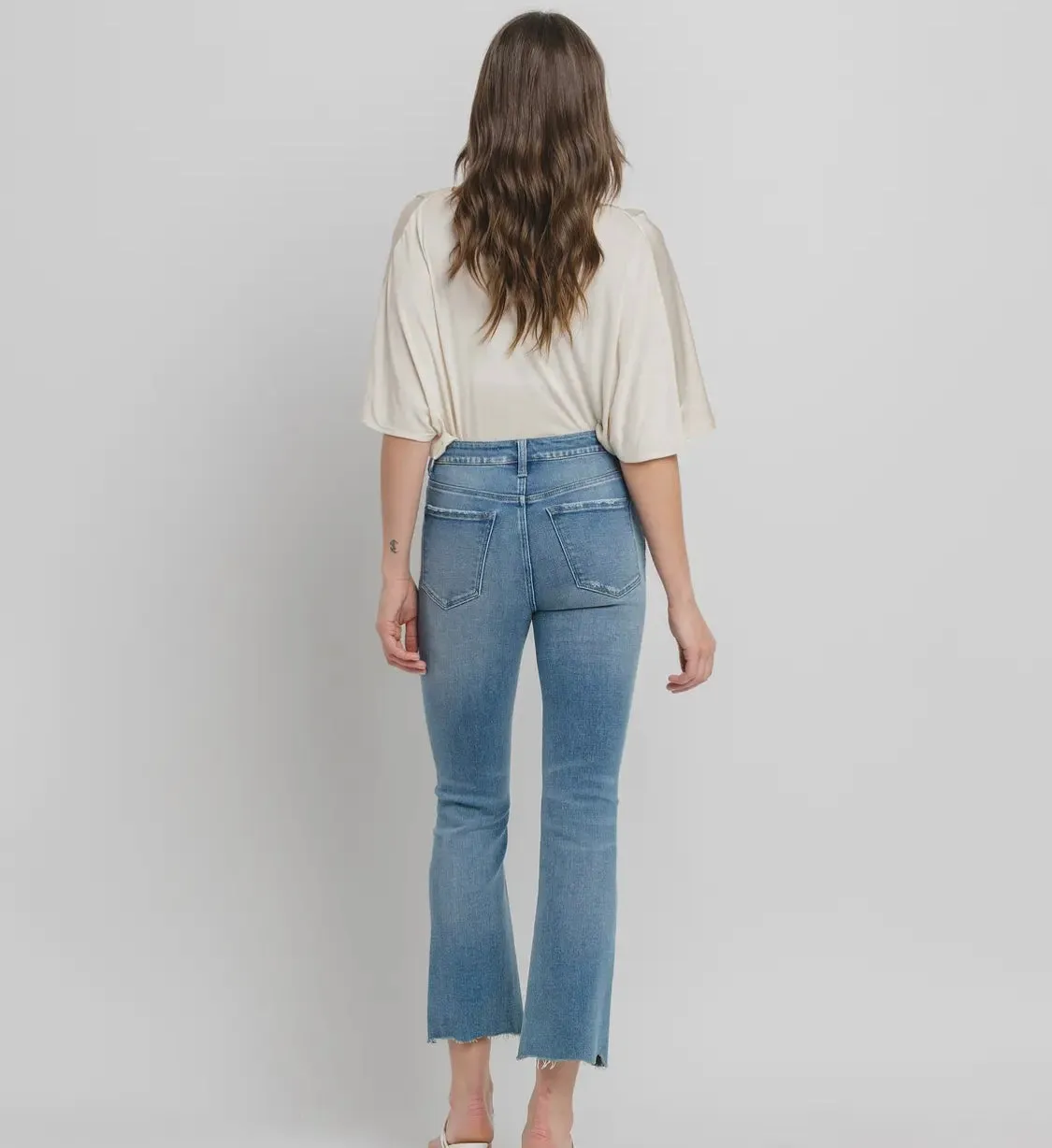 Chelsea High Rise Kick Flare Jeans