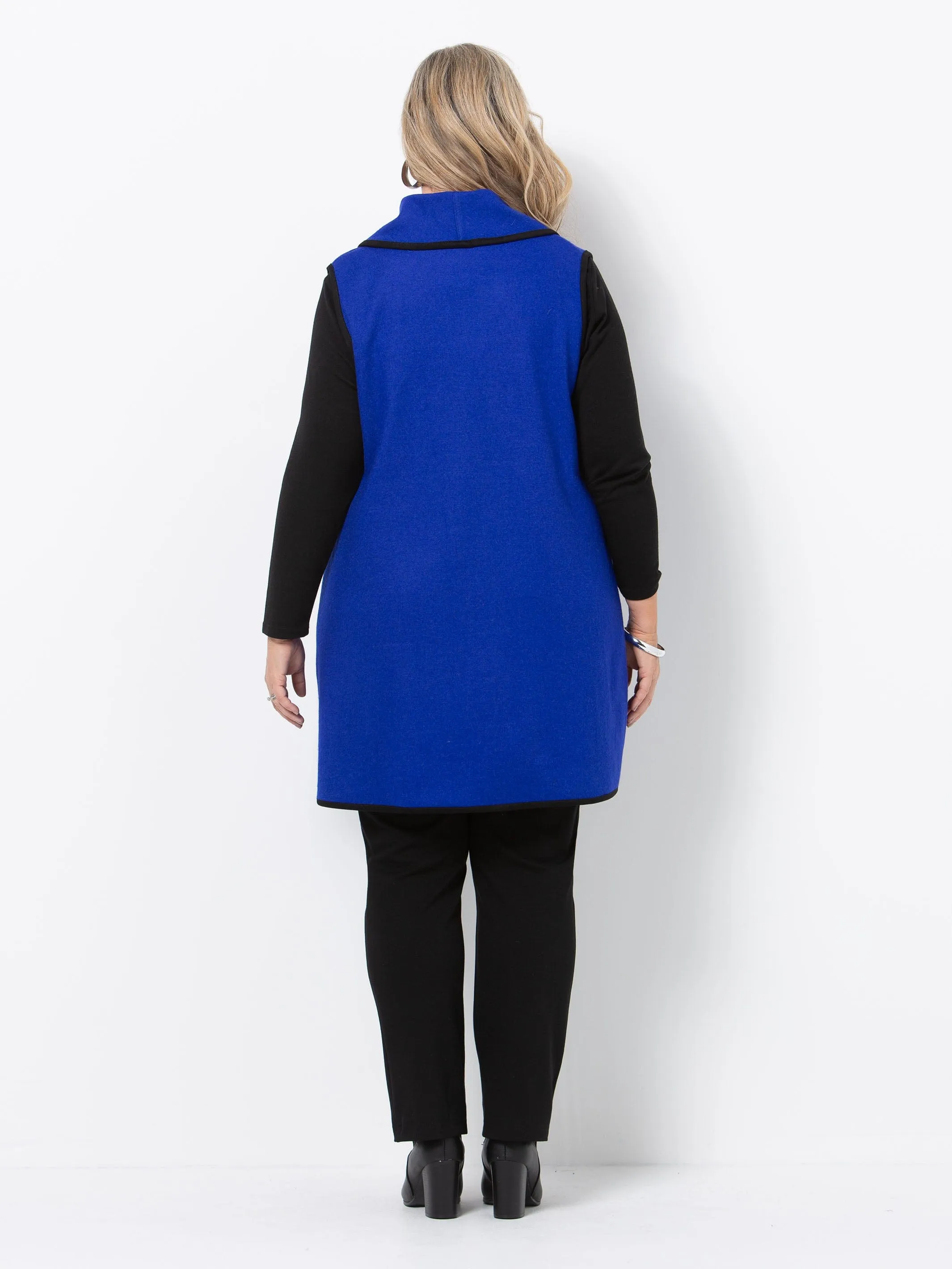 Cobalt Wool Vest