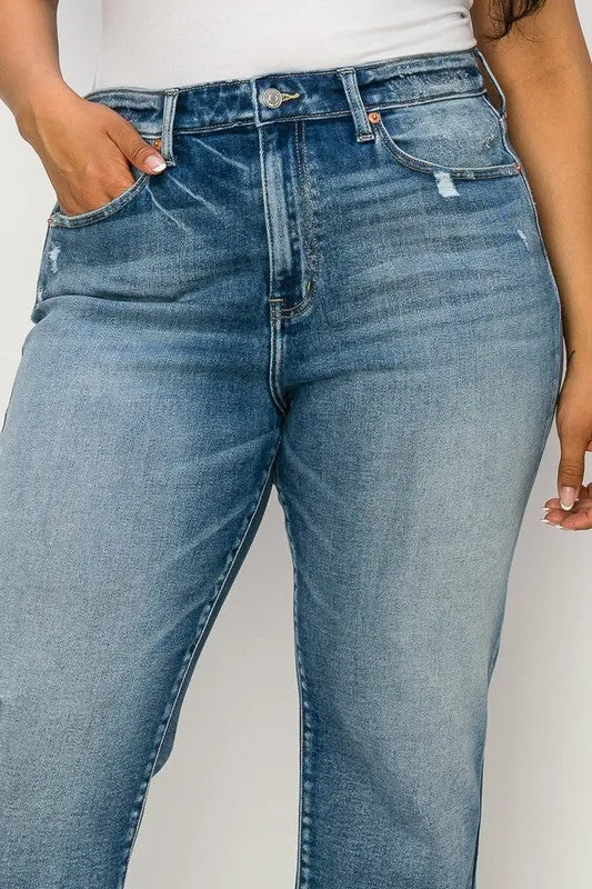 Diana Distressed Hem Jean