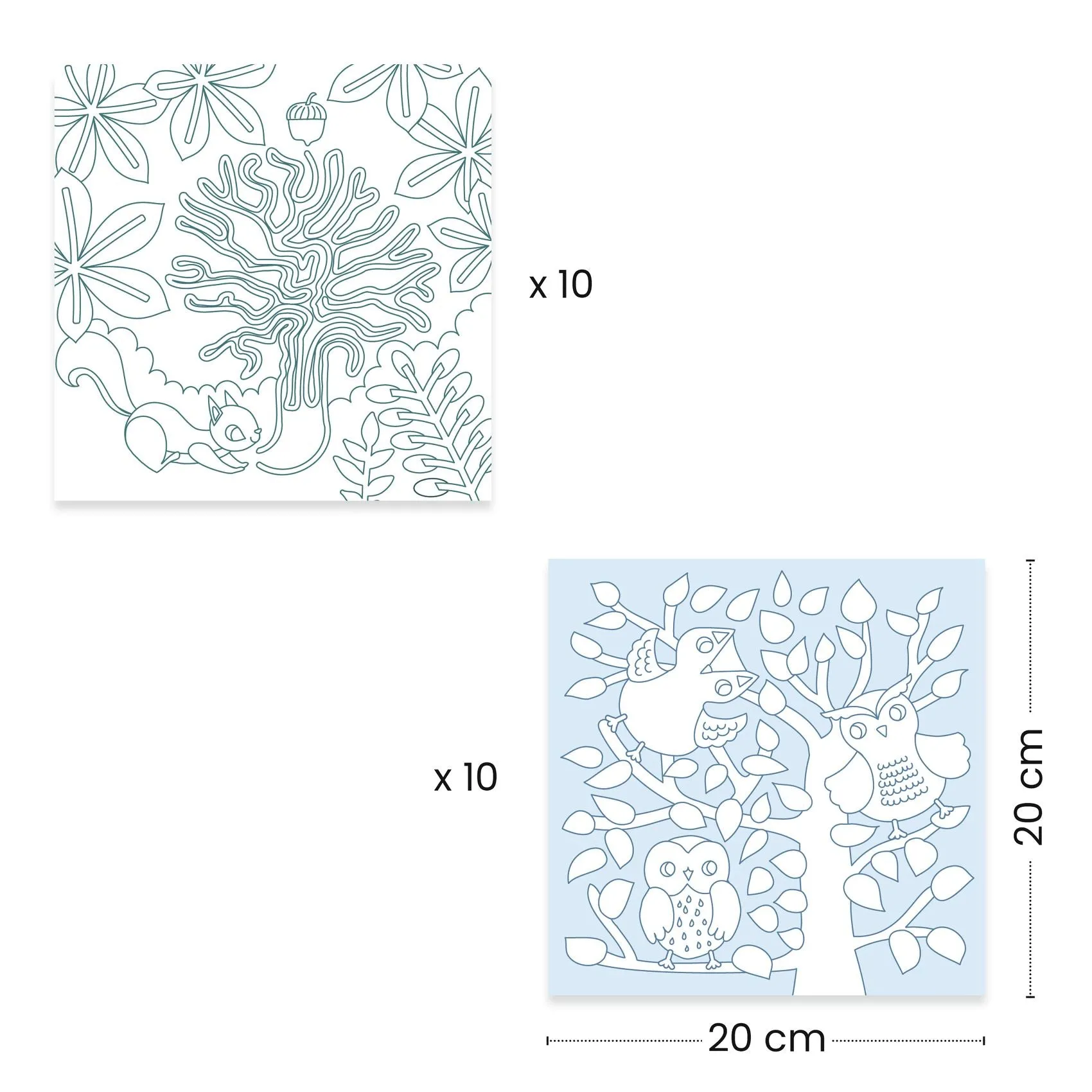 Djeco Colouring Activity Set – Forest