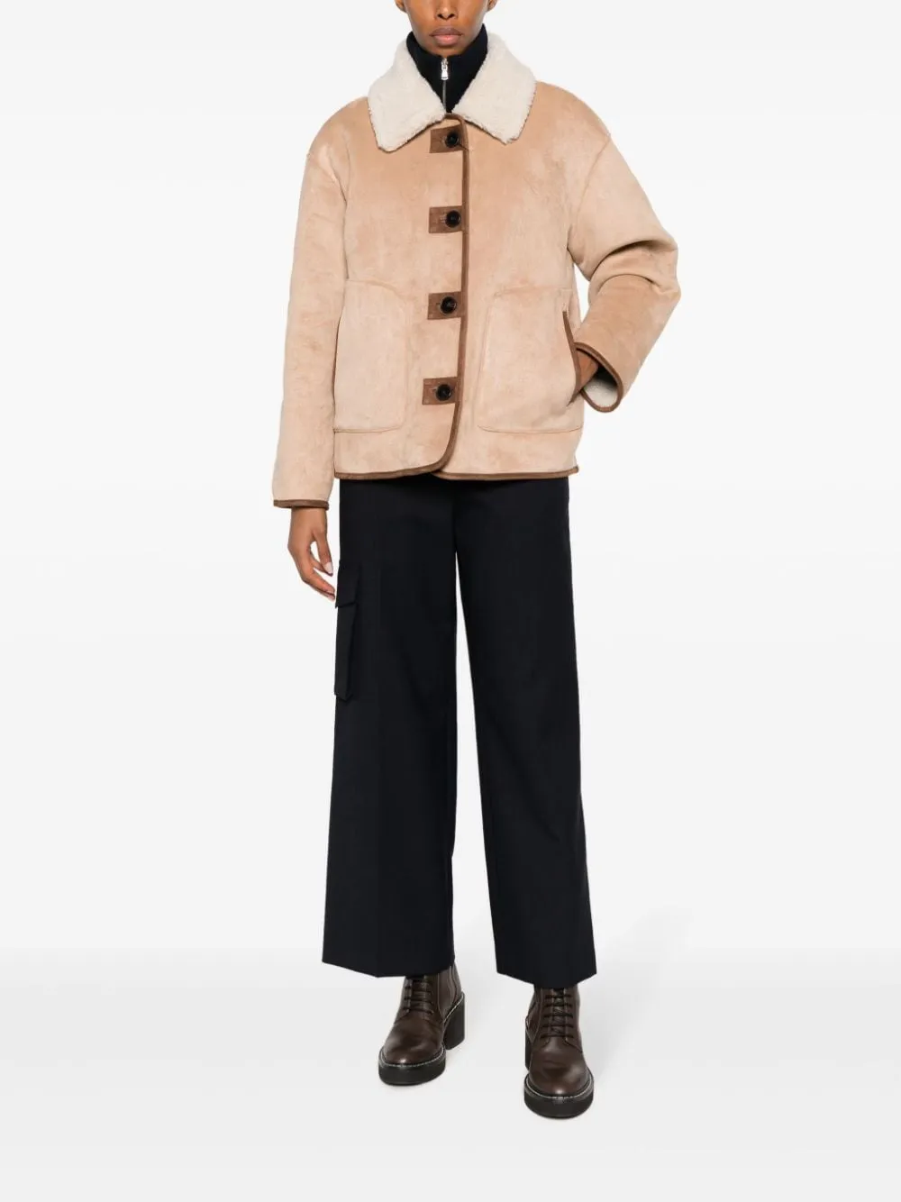 DUNST Coats Beige