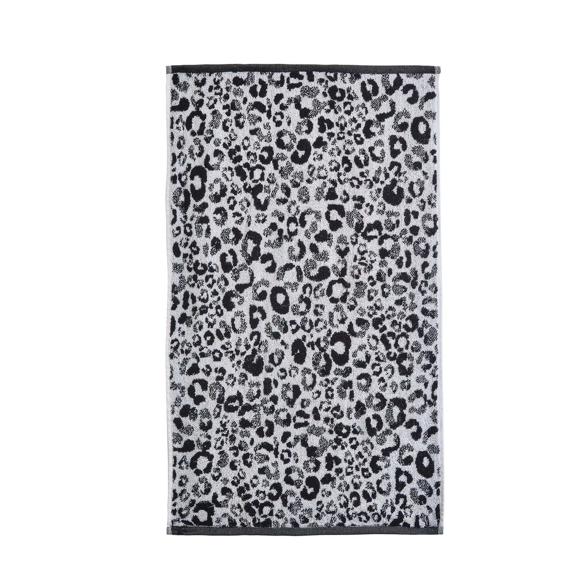 Fusion Animal Print Towel - Black