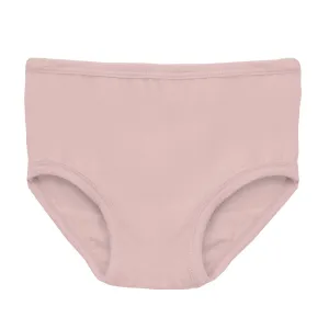 Girl's Solid Underwear Baby Rose