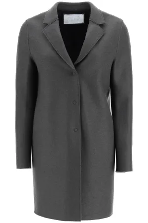 Harris wharf london cocoon coat in pressed wool