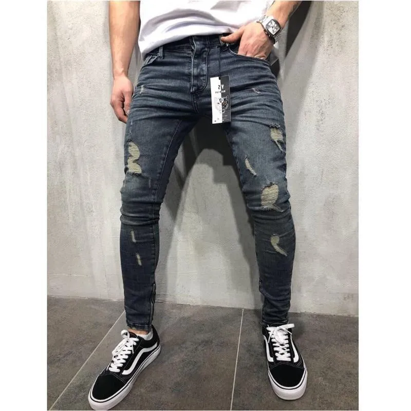 Hip Hop Jeans Pants For Men