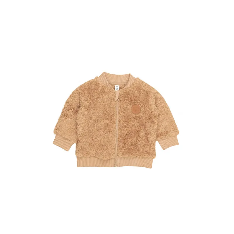 Huxbaby Teddy Bear Fur Jacket