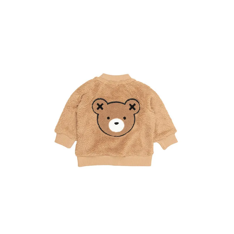 Huxbaby Teddy Bear Fur Jacket