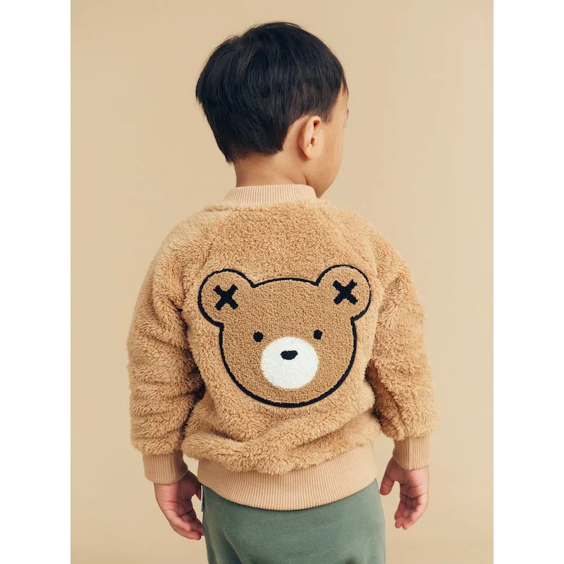 Huxbaby Teddy Bear Fur Jacket