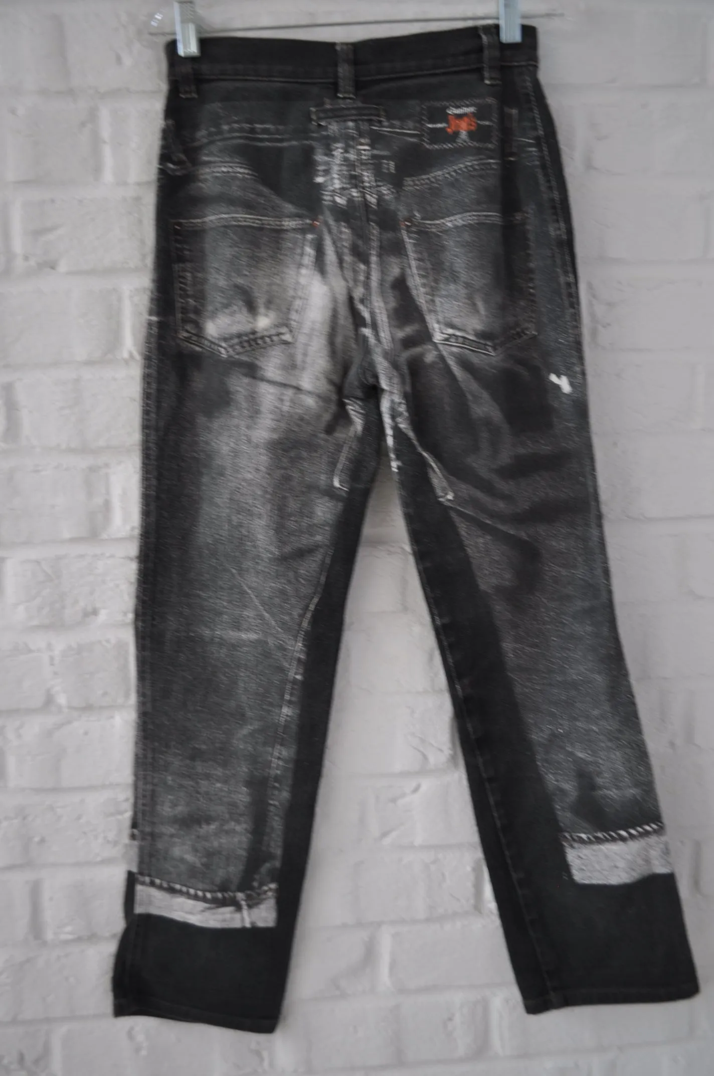 Jean Paul Gaultier jeans with inprint 90s