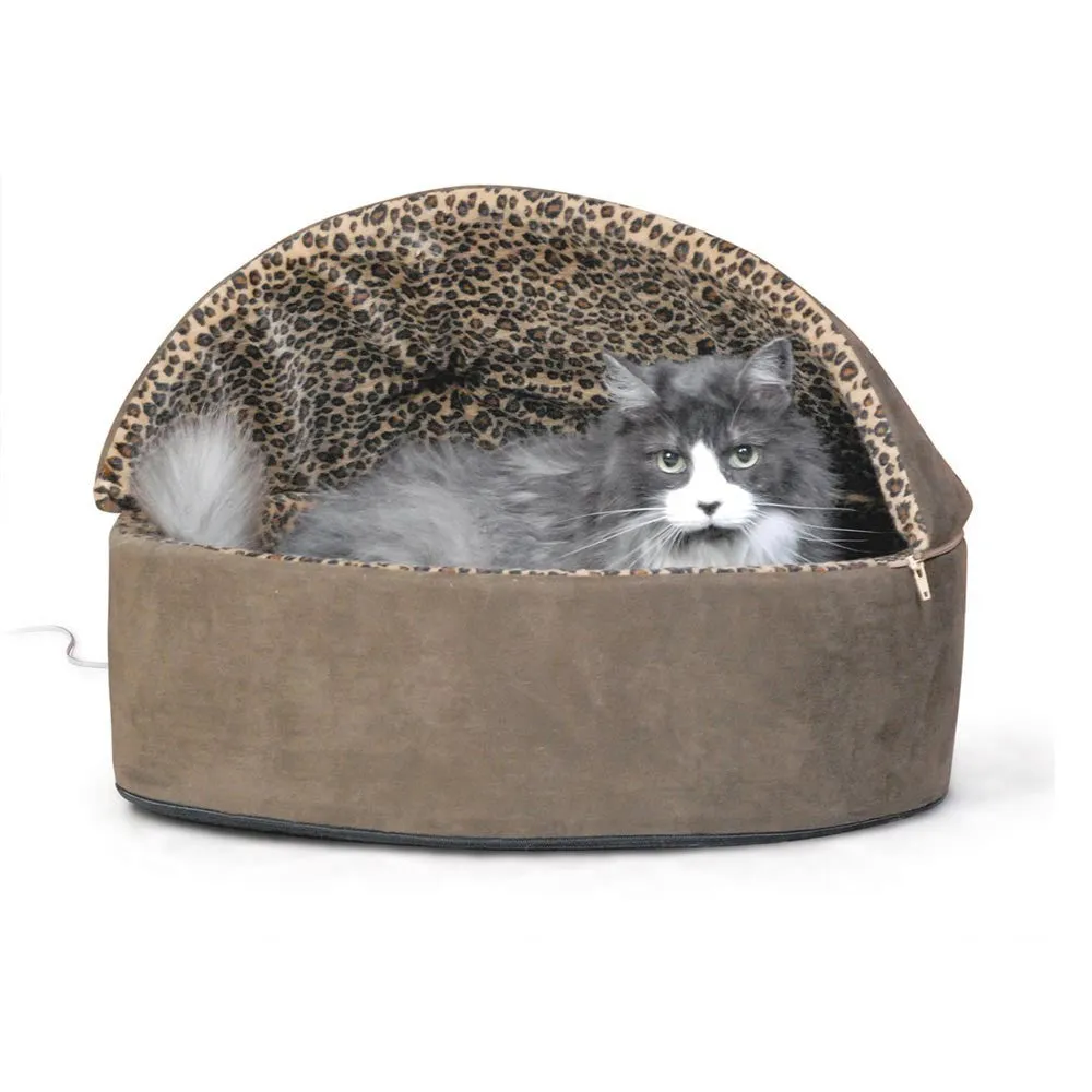 K&H Thermo-Kitty Bed Deluxe Hooded, Small