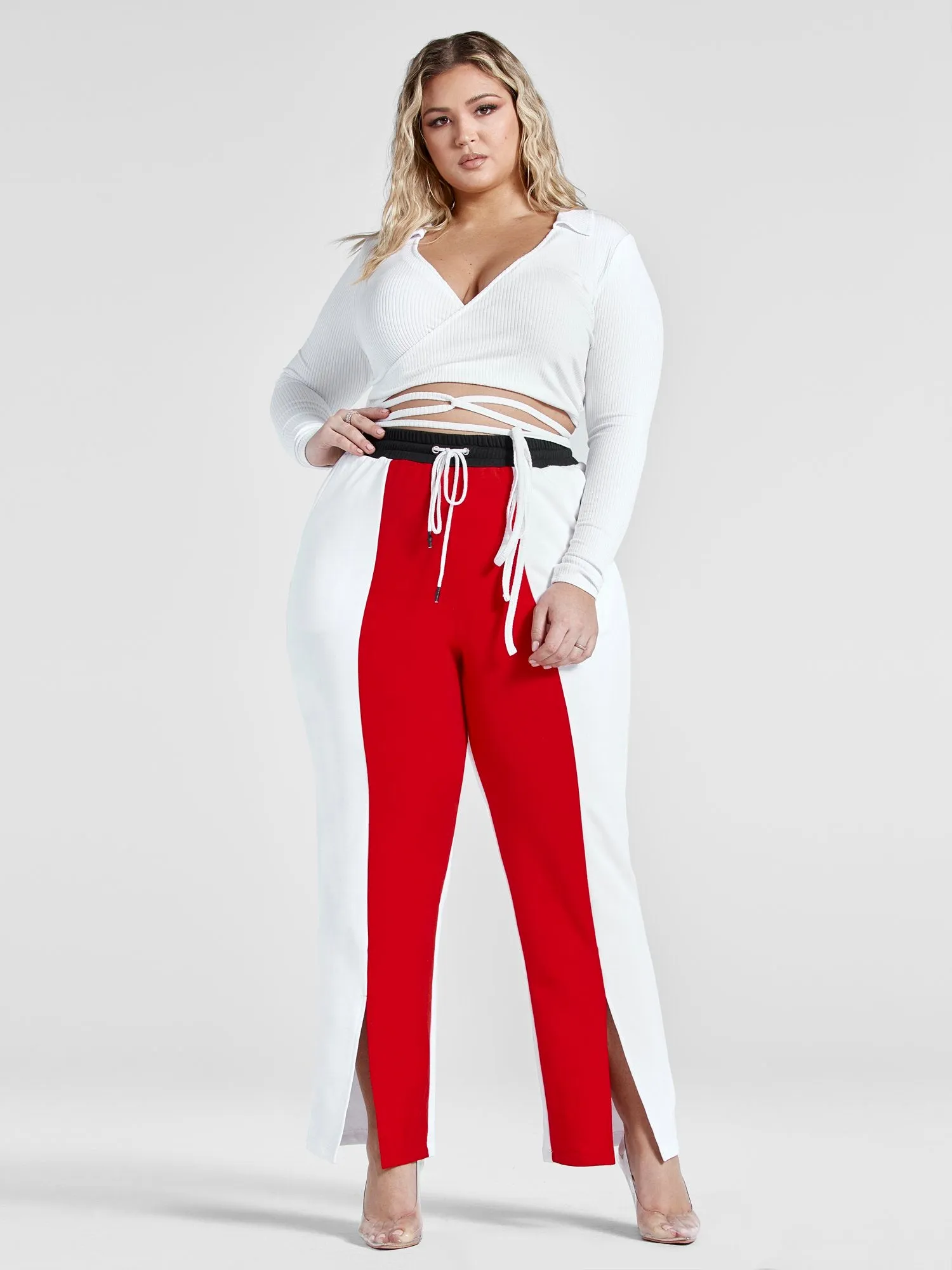 Karene Colorblock Knit Pants