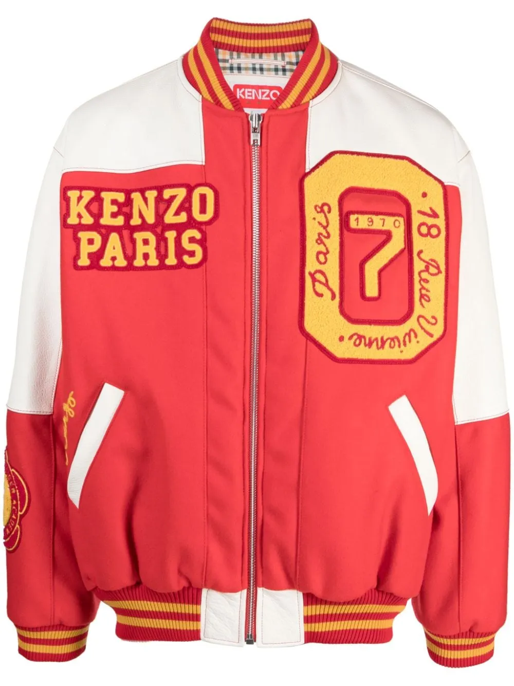 Kenzo Coats Red