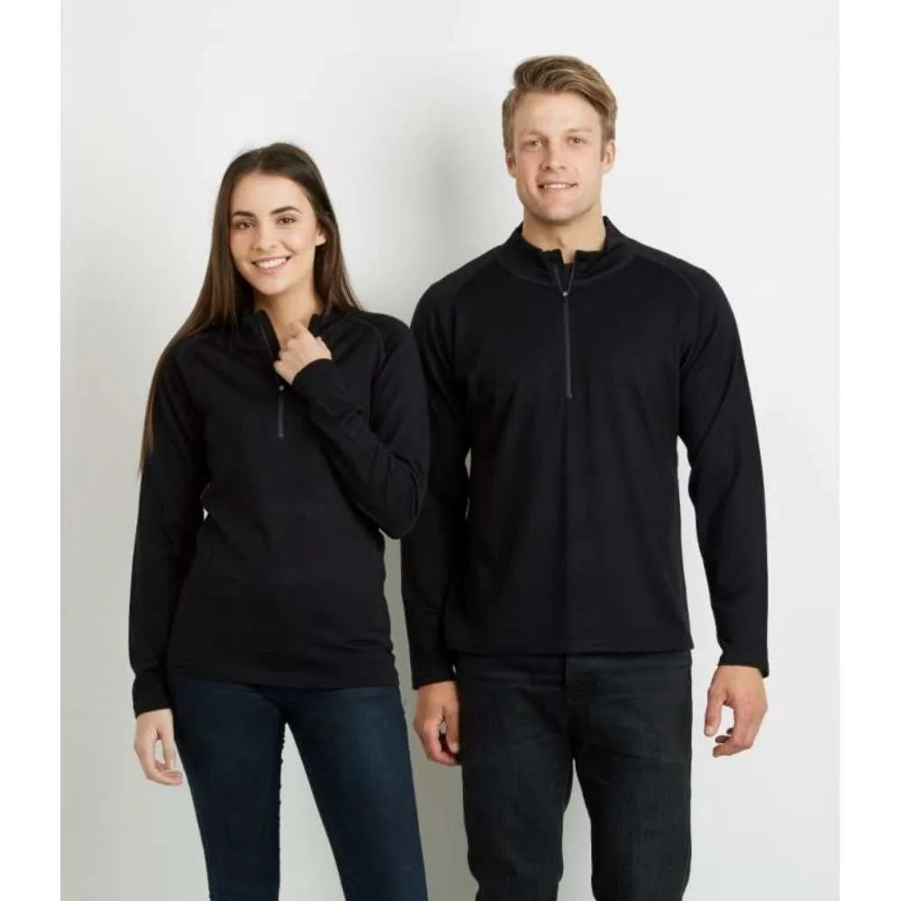 M901 Mens Half Zip Merino