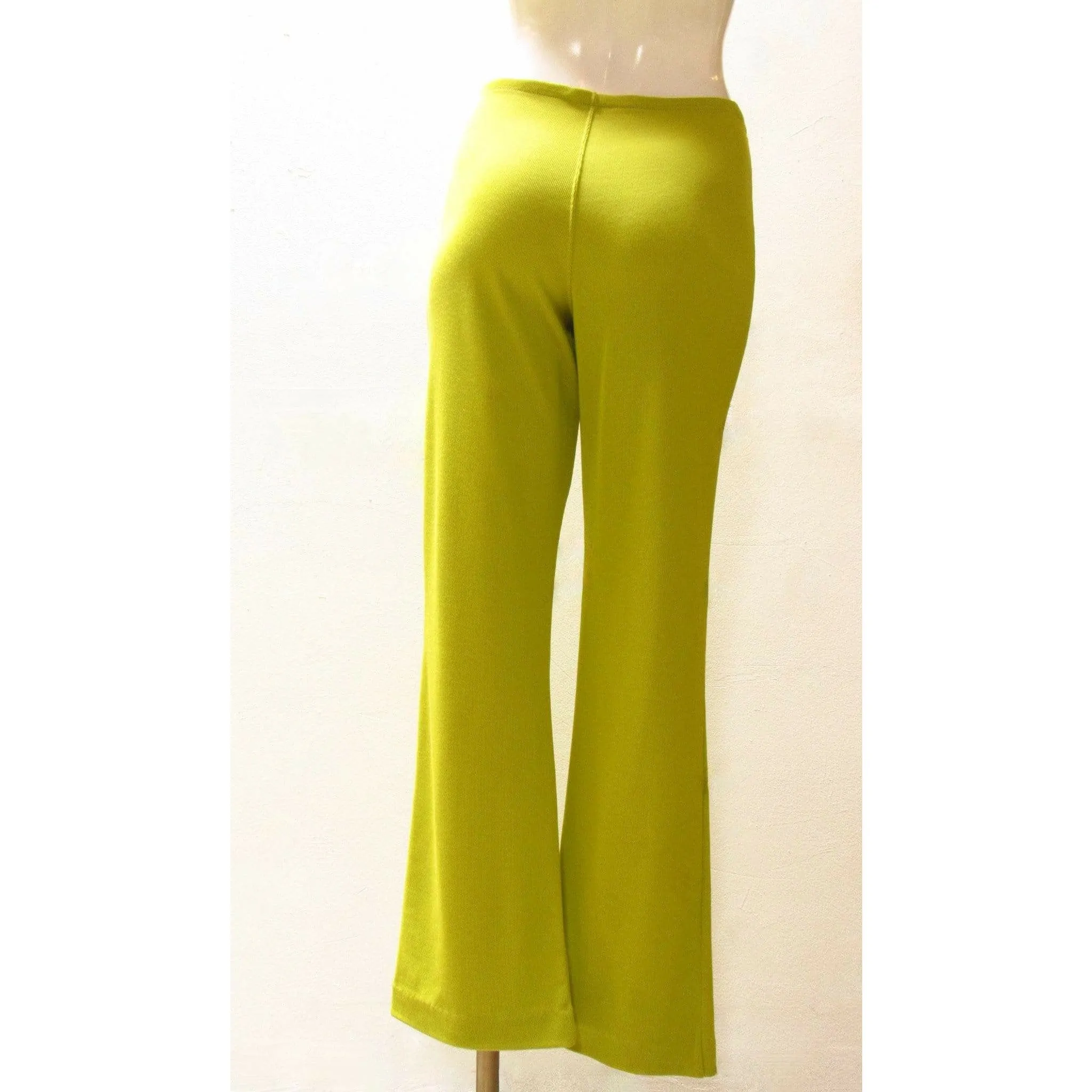 Matsuda Vintage Chartreuse Stretch Pant