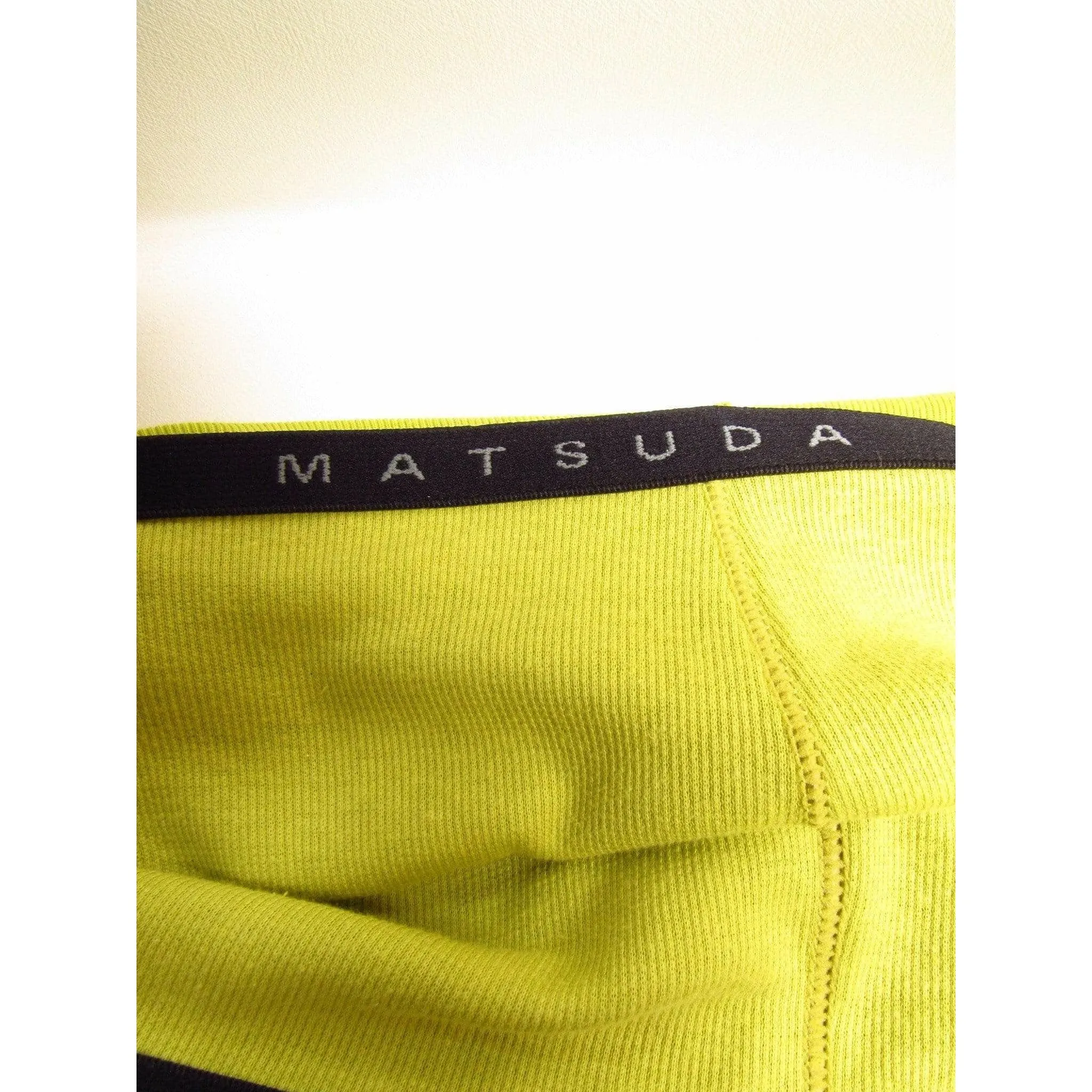 Matsuda Vintage Chartreuse Stretch Pant