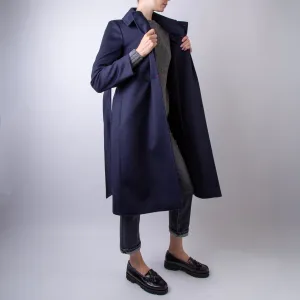 Optimized Title: Womens Elegant Blue Coat - MAX MARA STUDIO 2426016202600 010