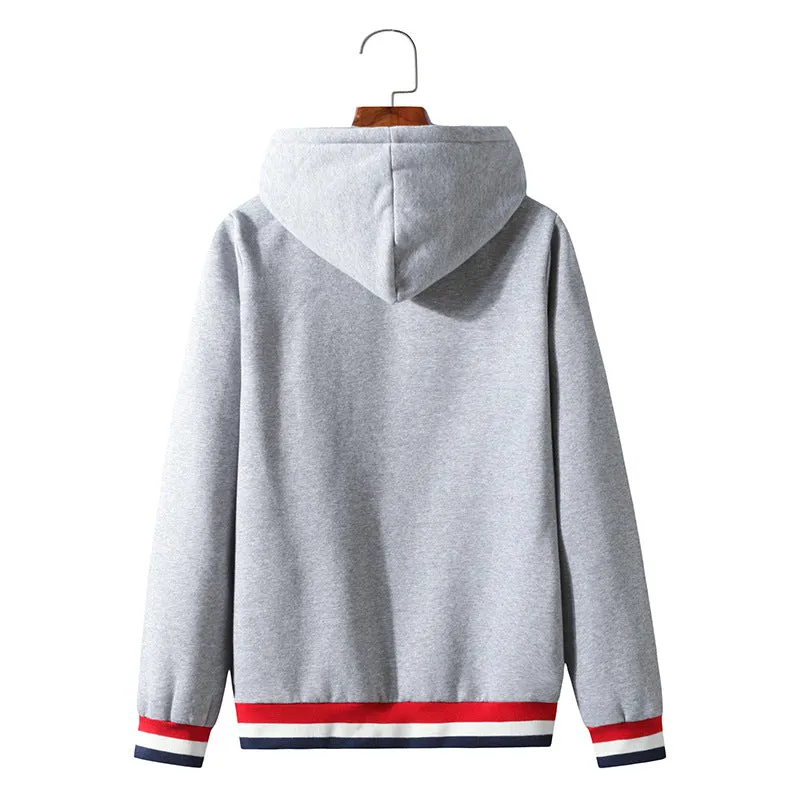 Men Sports Hooded Sweater Coats