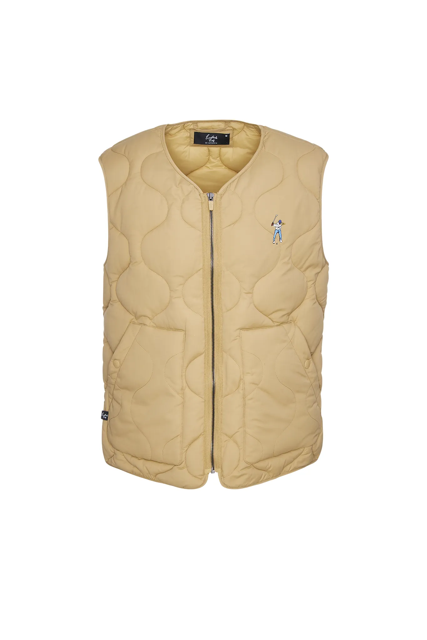 Men's Baby Canvas Vest Khaki