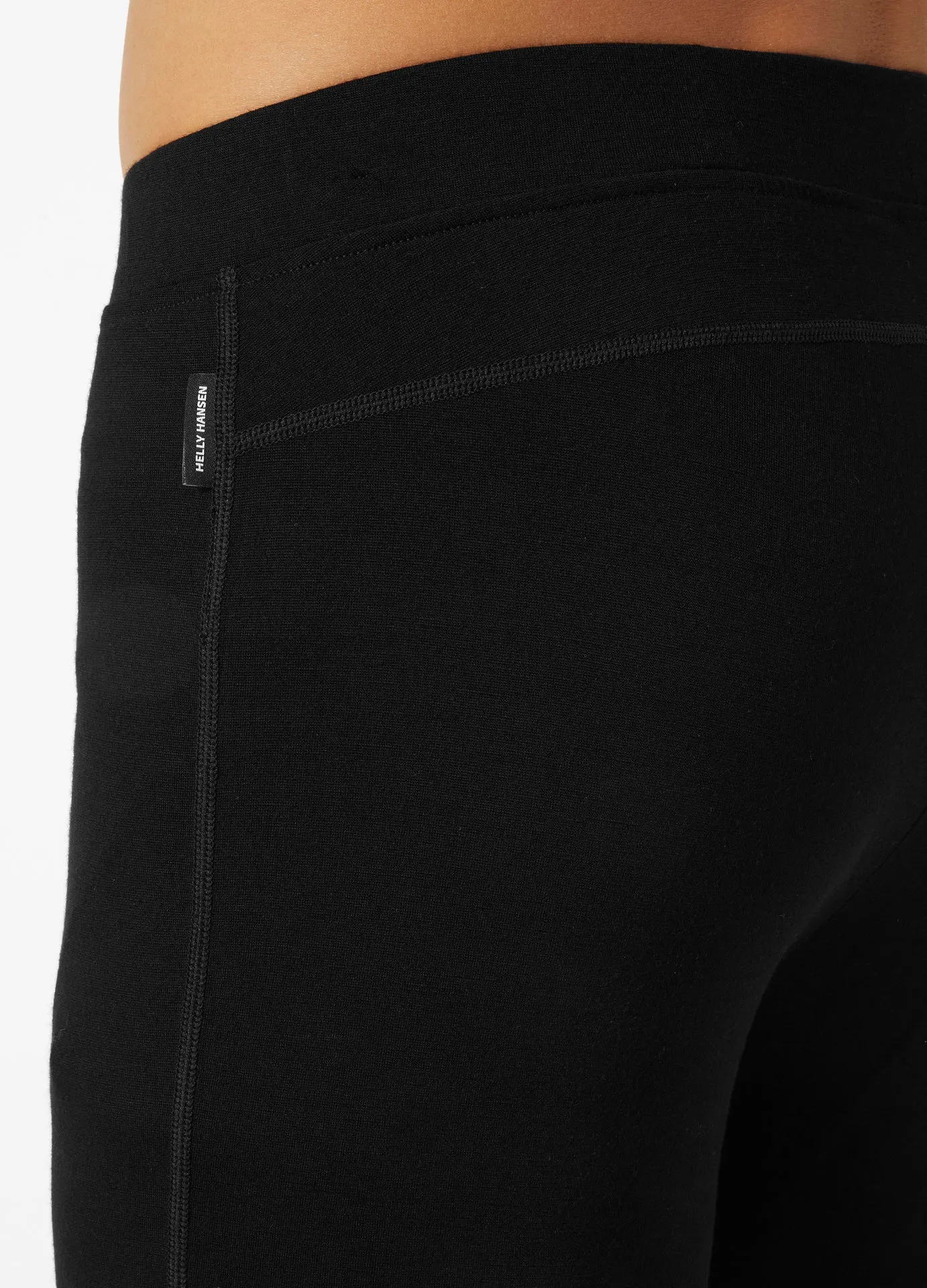 MEN'S HH 100% MERINO BASELAYER PANT - 990 BLACK