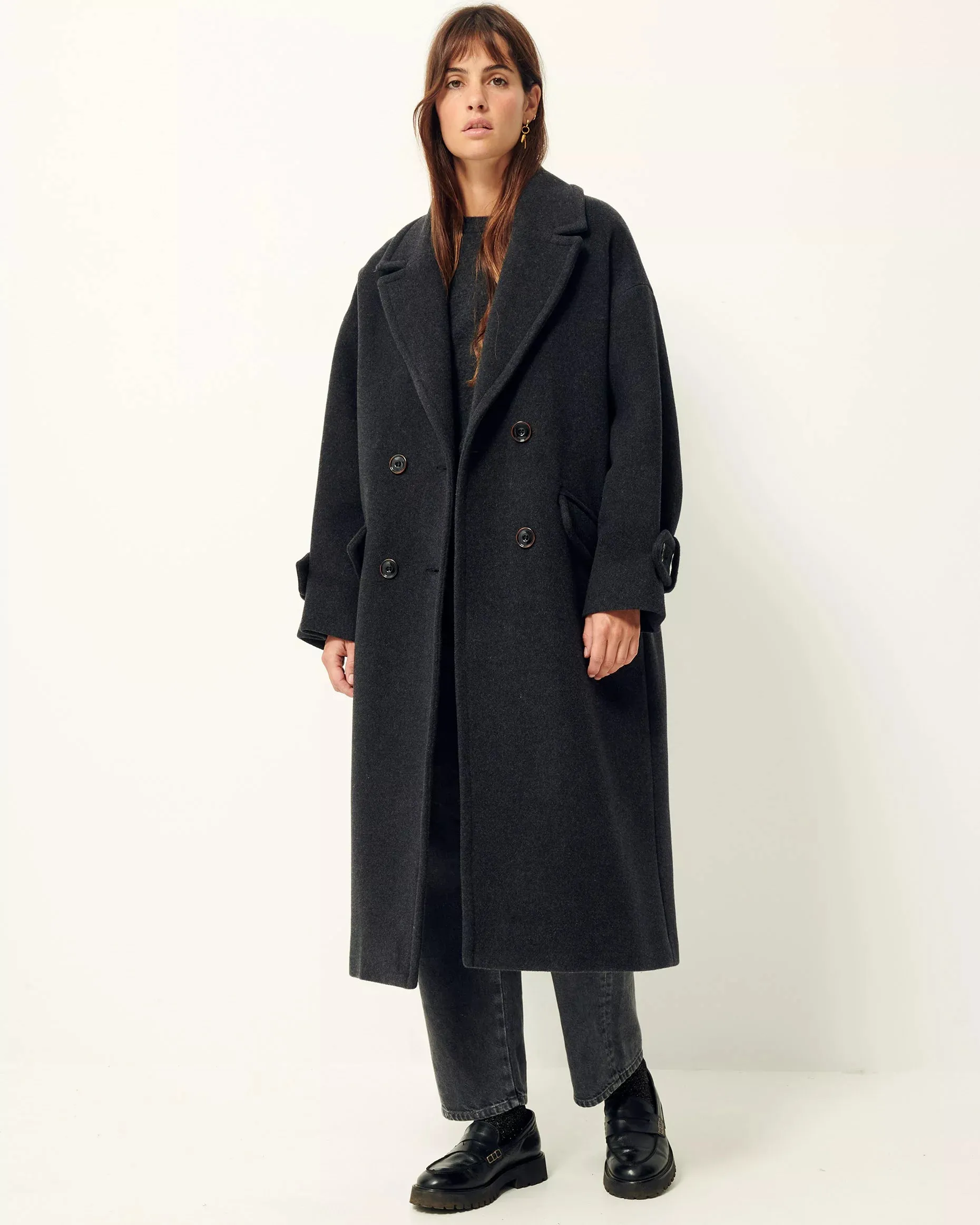 Mia Coat in Carbonella