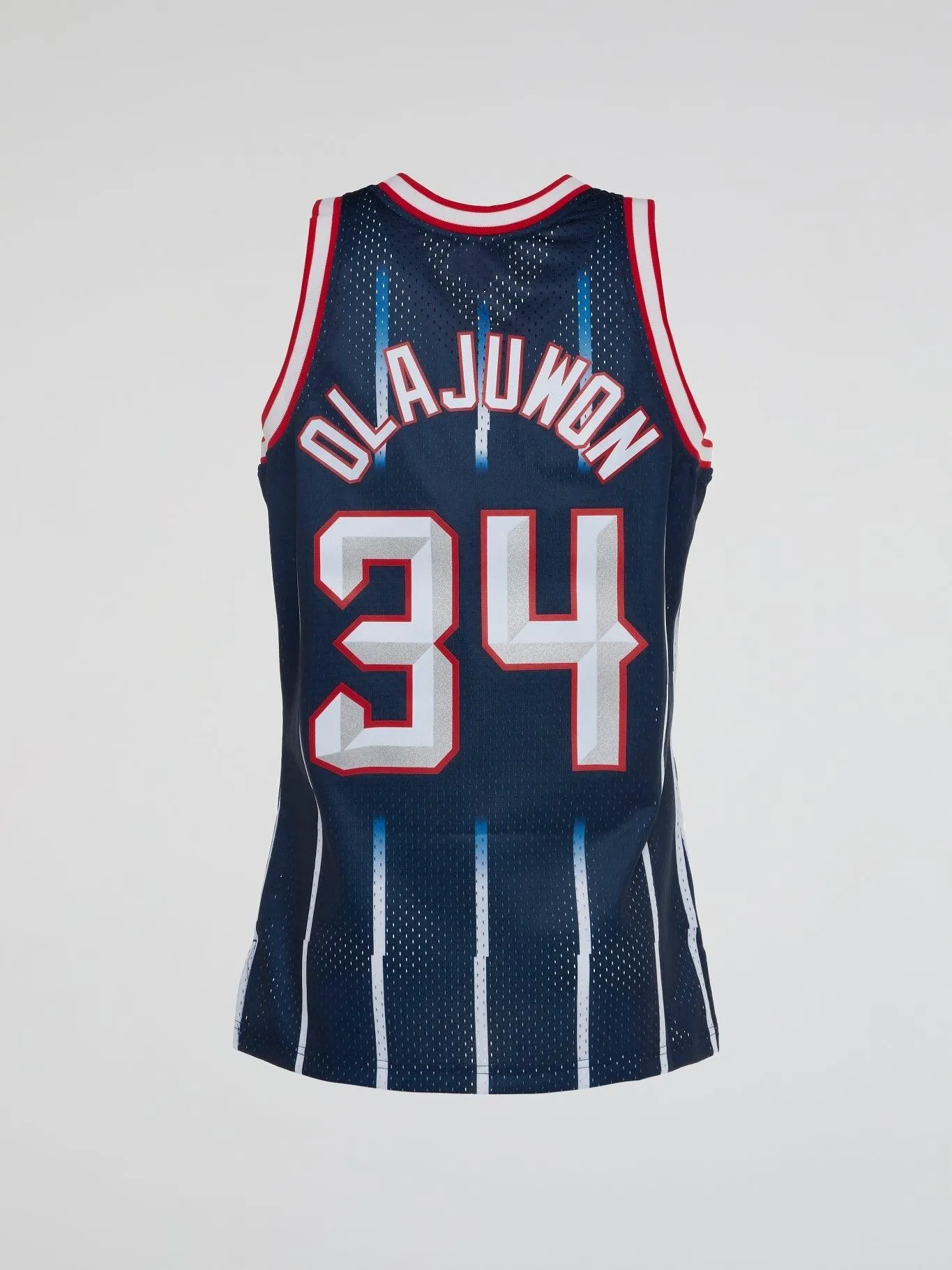 Mitchell and Ness - NBA Swingman Road Jersey Rockets 96 Hakeem Olajuwon - Navy