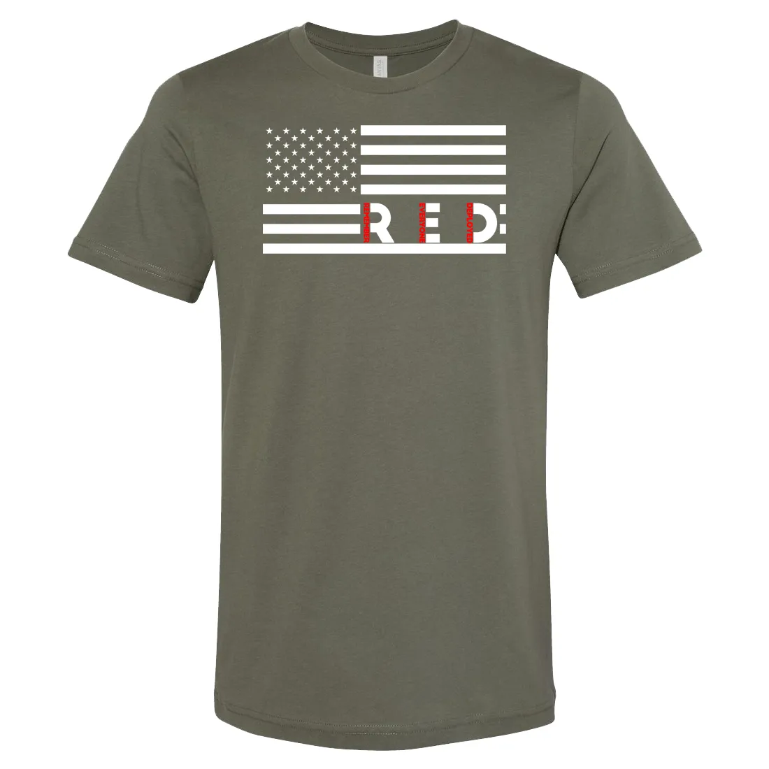 R.E.D. US Flag Tee