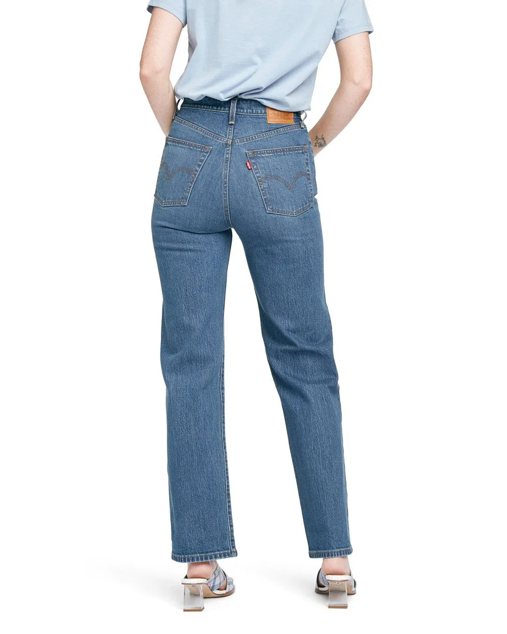 Ribcage Straight Jeans - Charleston Vintage