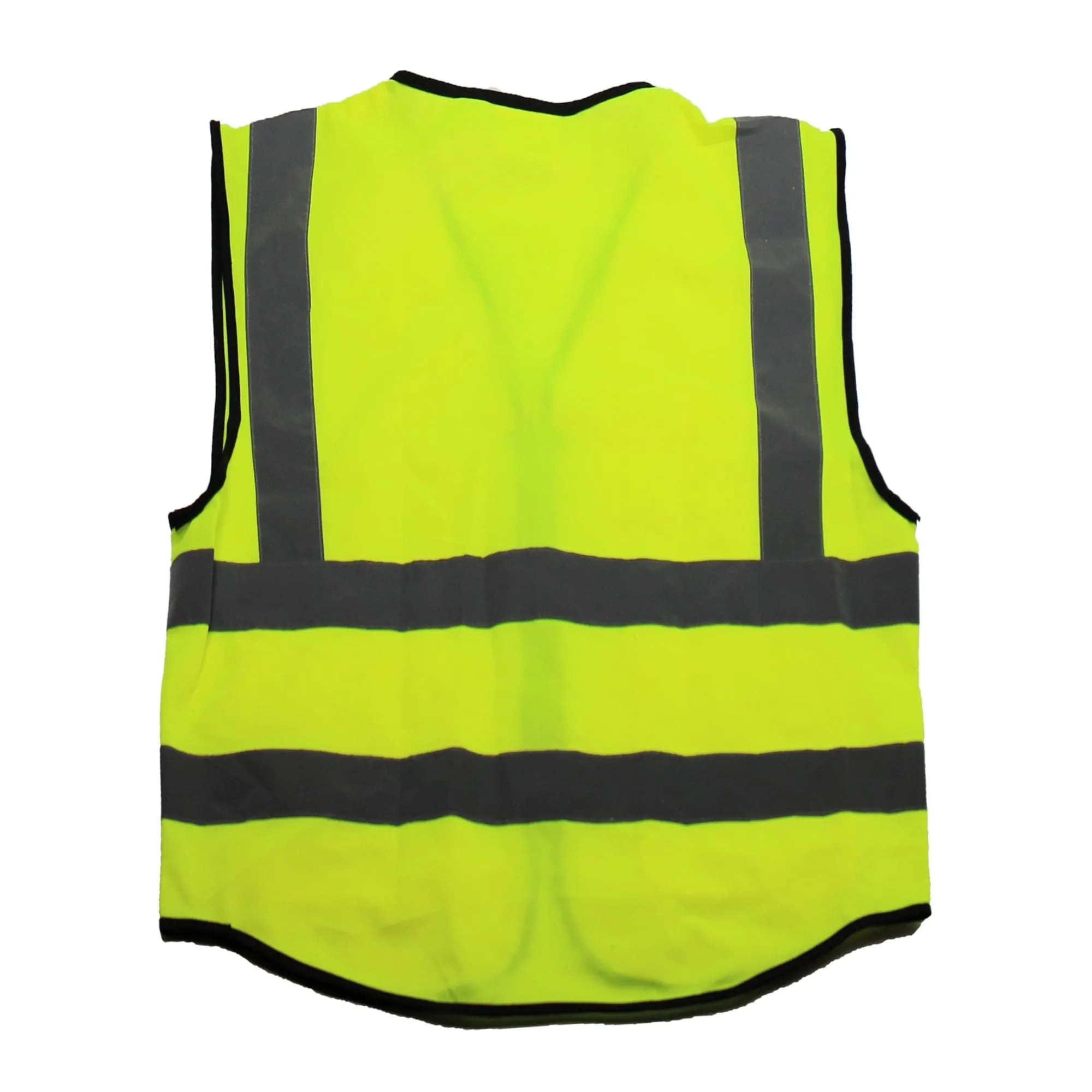 Safety Vest with Reflective Strip, XXL, Yellow