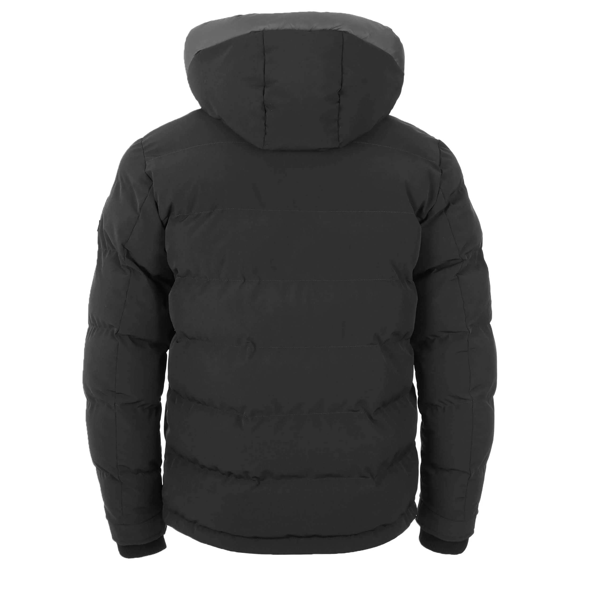 Sandbanks Banks Puffer Jacket in Black