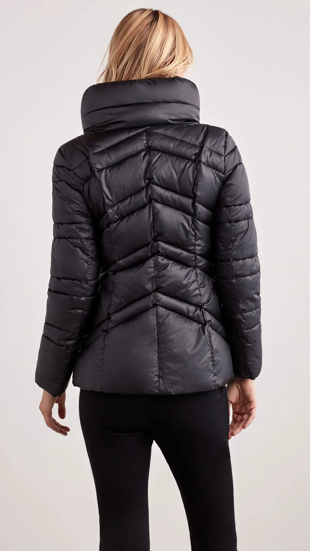 SATEEN PUFFER JACKET