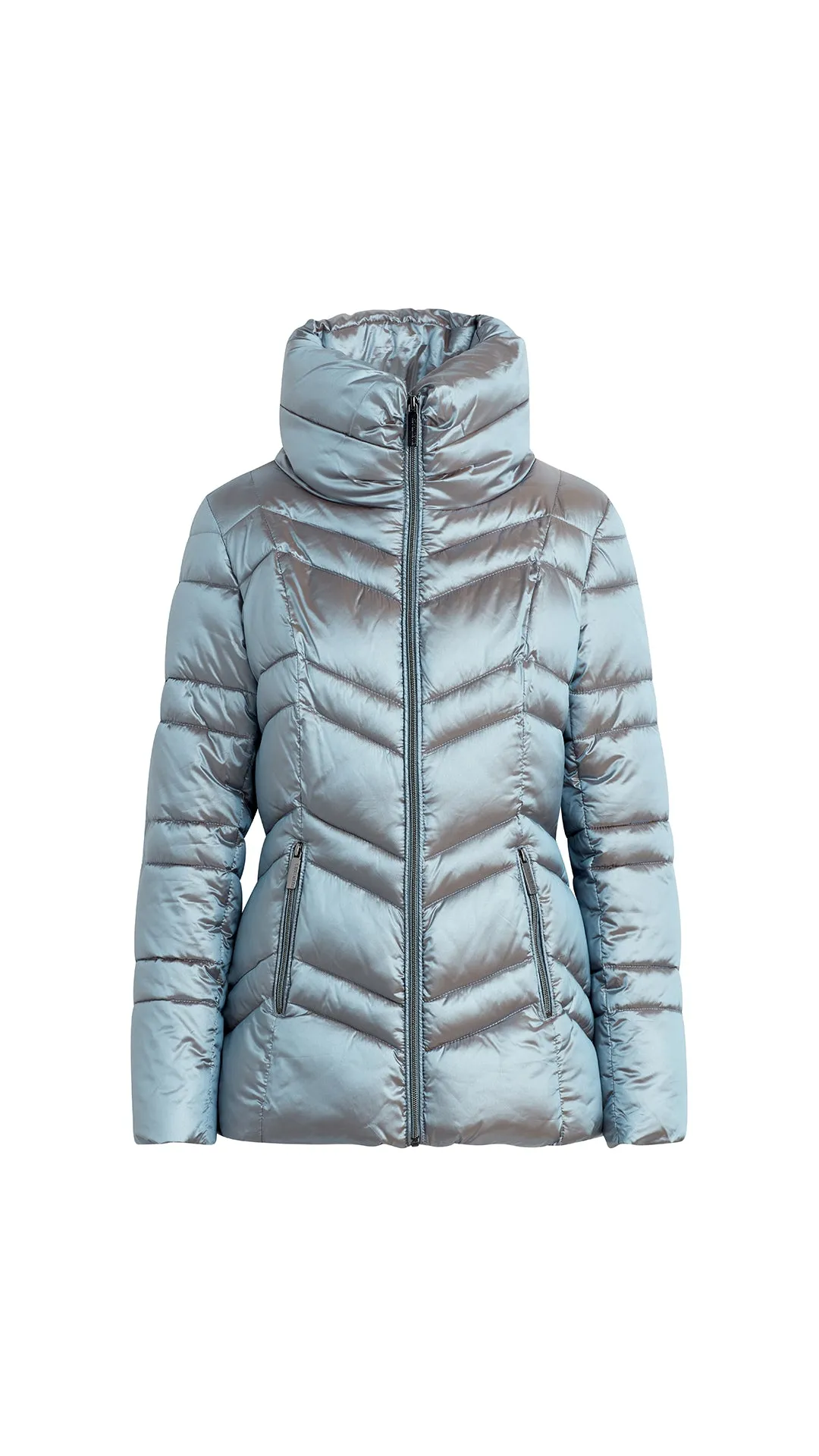 SATEEN PUFFER JACKET