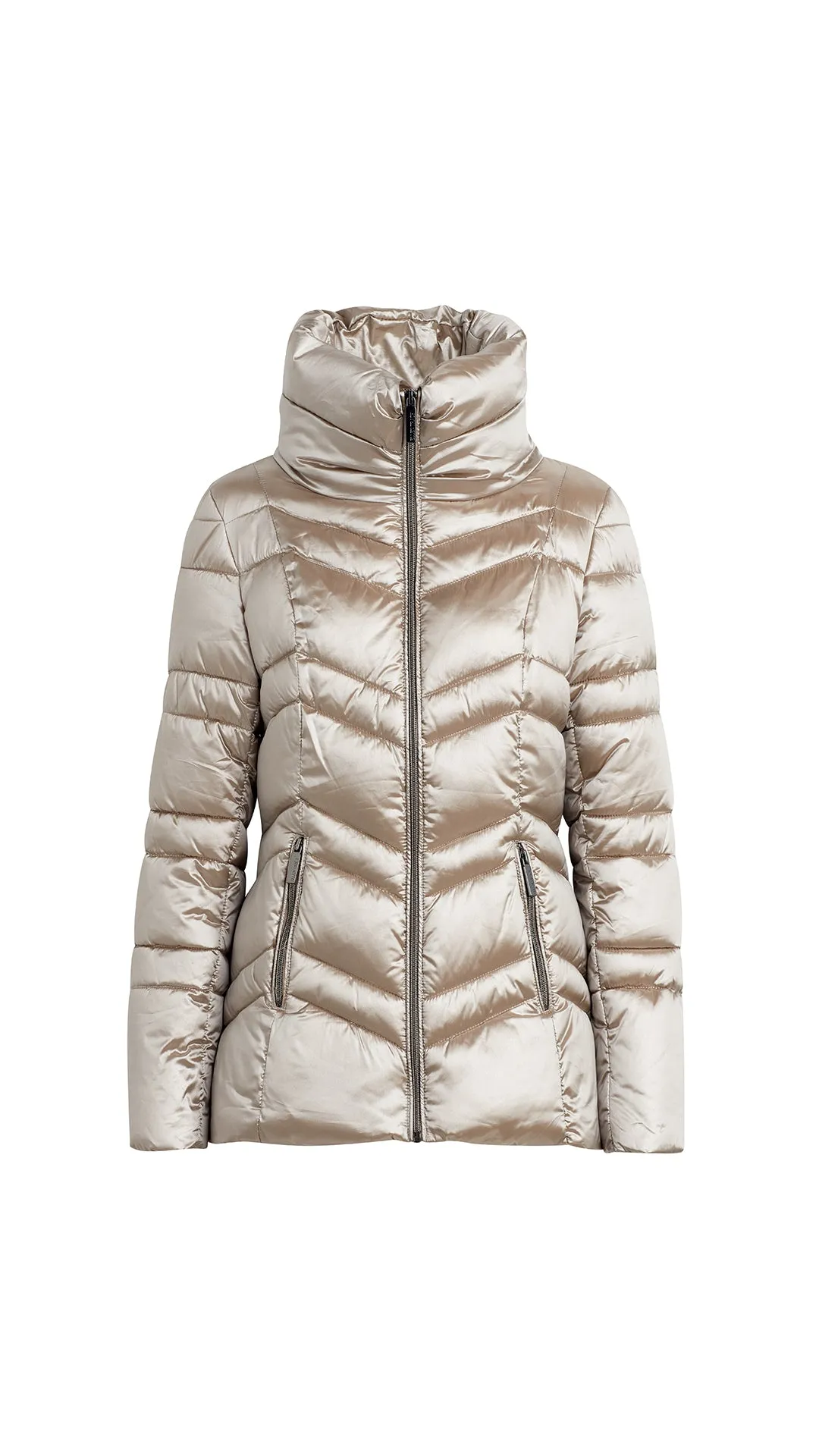 SATEEN PUFFER JACKET