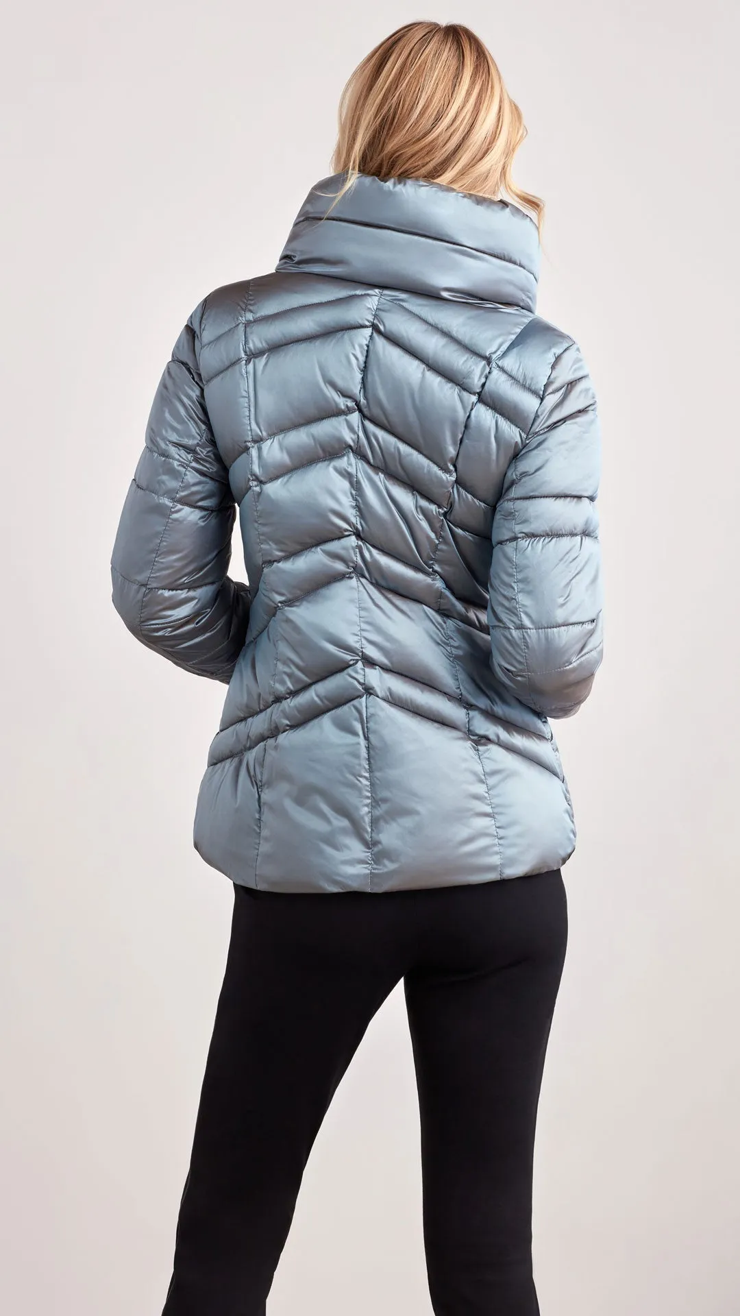 SATEEN PUFFER JACKET