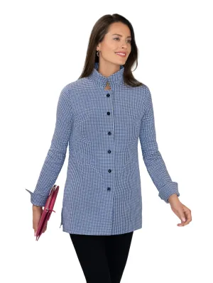 Small 3 Color Check Shirt Jacket