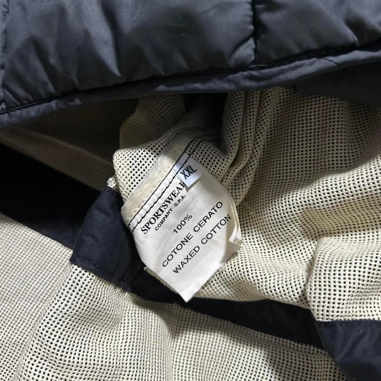 Stone Island Waxed Cotton Jacket