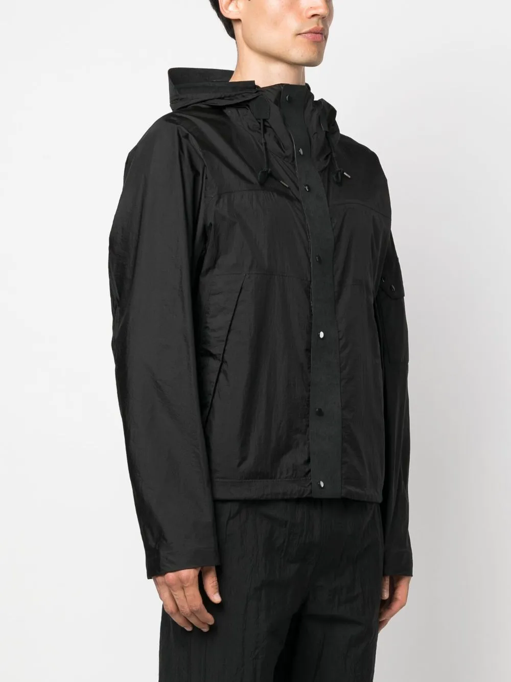 TEN C Coats Black